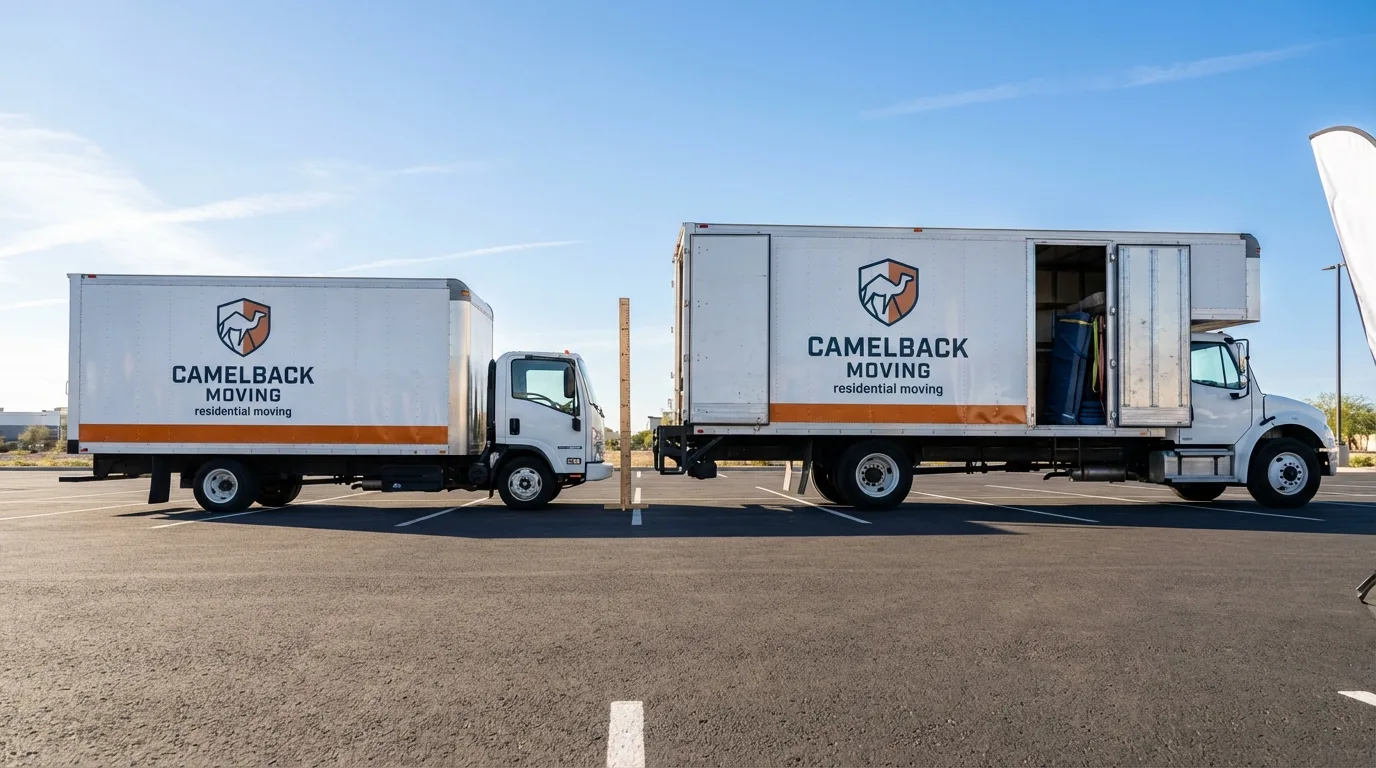 Moving truck size capacity guide in East Petersburg